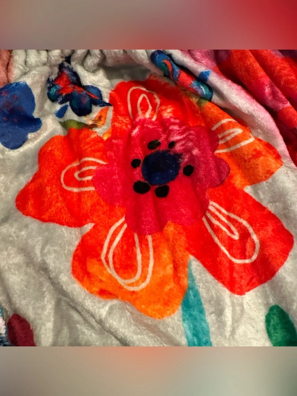 NWT Natural Life Towel Wrap Floral Plush S/M Boho Spa Shower Beach Coverup - Picture 12 of 13
